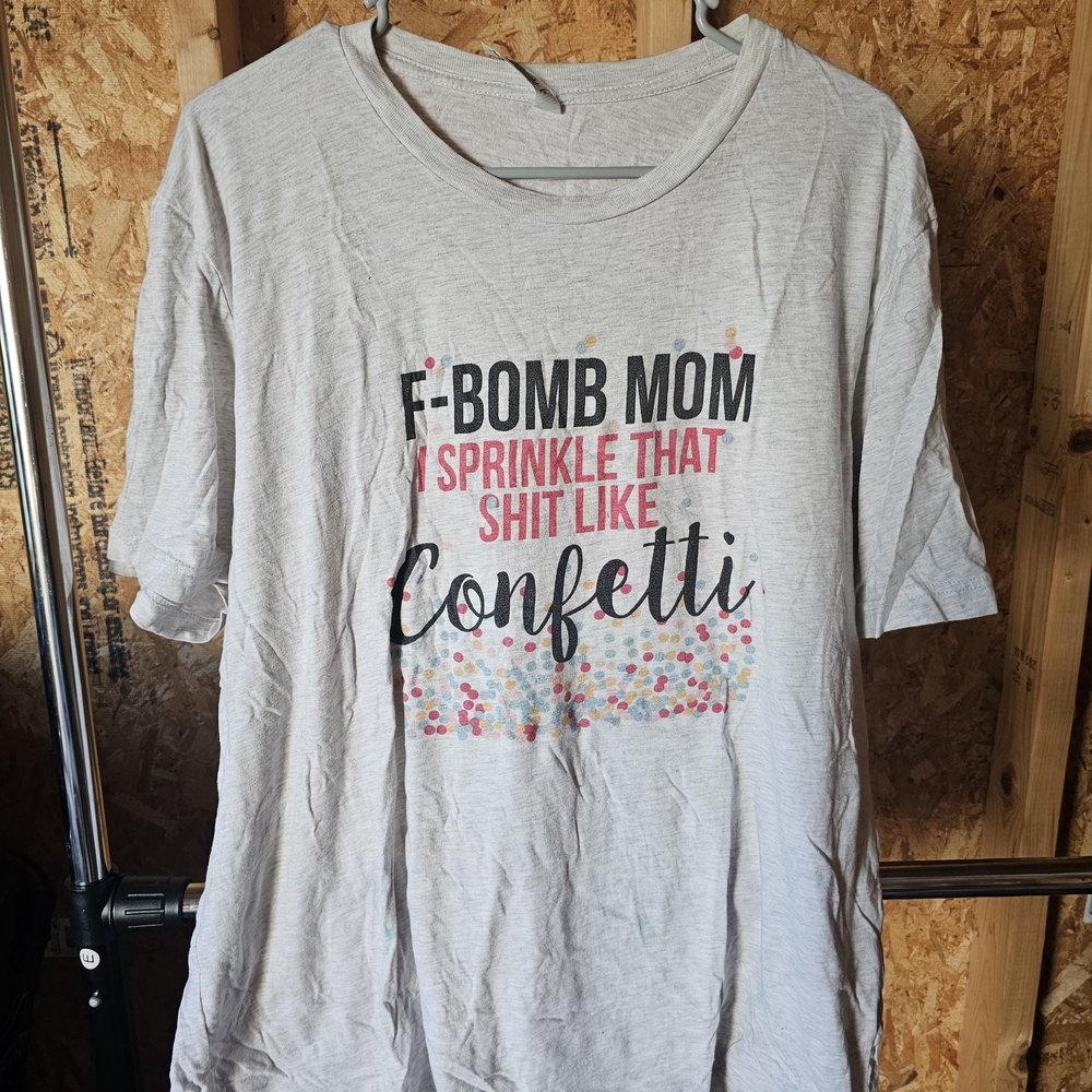 Bella Canvas Light Gray Graphic Tee